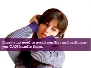 Learning How To Deal With Criticism & Conflict For Improved Self ...