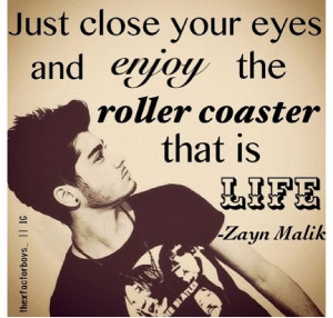... 11: Just close your eyes and enjoy the roller coaster that is life