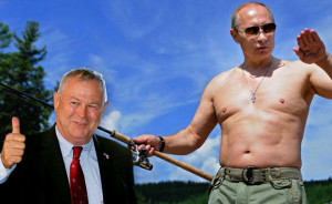 Vladimir Putin once arm-wrestled U.S. politician to settle argument ...