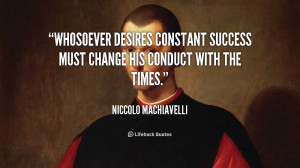 Machiavelli Quote
