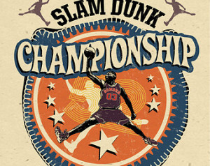your name on a personalized World S lam Dunk champion POSTER - 12
