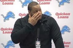 ... Suh’s Emotional Postgame Press Conference After Loss To Cowboys