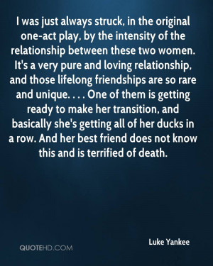 Luke Yankee Death Quotes