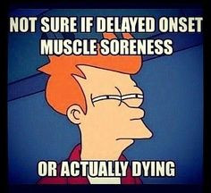 Muscles sore days after a workout? More