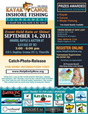 2nd Annual Help Emily Inshore Fishing Tournament