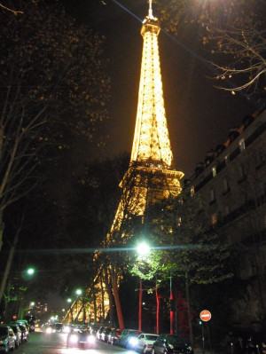 Eiffel tower. I think a piece of my heart is in Paris!
