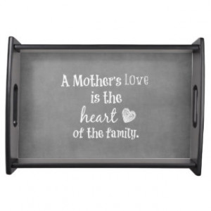 Inspirational Mom Quote Food Trays