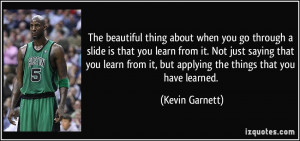 More Kevin Garnett Quotes