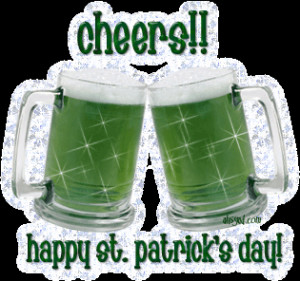 Cheers Green Beer St Patrick's Day Mugs Holiday Graphic