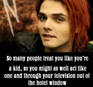 More like this: gerard way , quotes and window .