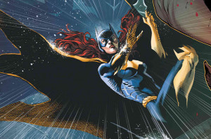 hide caption An image of Batgirl from the cover of 