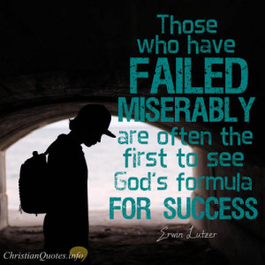 ... quote 3 ways that failure show us god s answer erwin lutzer quote