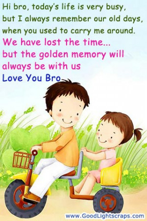Brothers orkut scraps, brother quotes, graphics, brother comments and ...