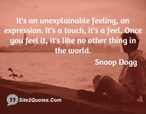 Unexplainable Love Quotes: Its An Unexplainable Feeling An Expression ...