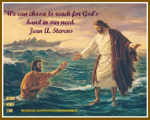 Jean Stevens -- We can choose to reach for God. #LDSConf #LDS # ...