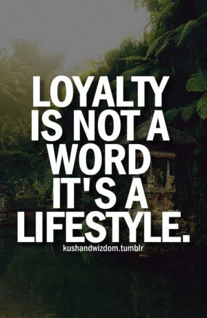 Truth #only the people who deserve #loyalty receive it.