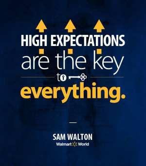 Sam Walton’s keys to success? Aim high. Sam Walton, Aim High, Walton ...