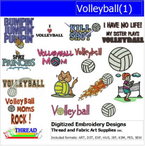 volleyball designs