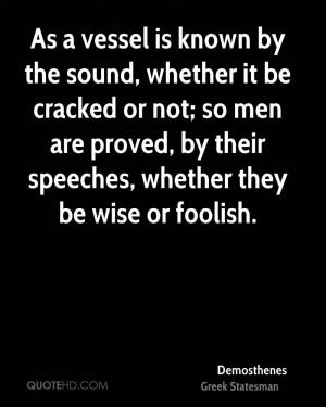 Demosthenes Quotes