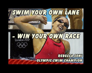 Rebecca Soni Olympic Swimming Champ ion Swimmer Photo Quote Wall Art ...
