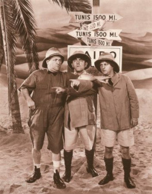 Three Stooges in ‘We Want Our Mummy’
