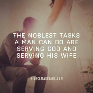 Serving God...