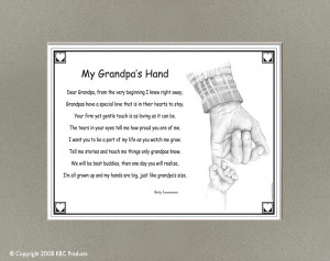 ... gift from baby or a little one to grandpa. Makes any grandpa proud