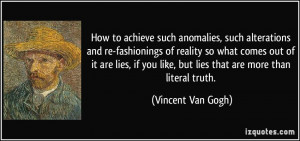 How to achieve such anomalies, such alterations and re-fashionings of ...