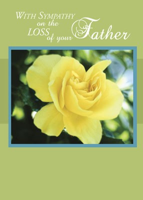 4370 Loss of Father, Yellow Rose