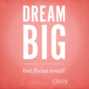 Robin Roberts is a believer in dreaming big, but encourages us to ...