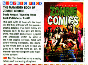 12 News 10: Zombie Comics (Times of India) & Mr Majestic (The Indian ...