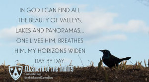 God's Garden » Order of Carmelites