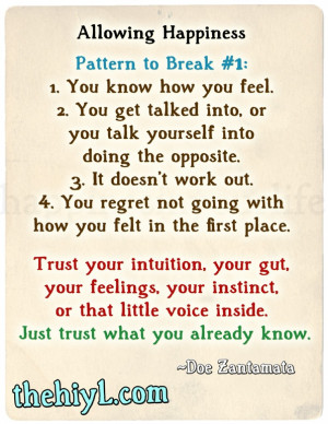 intuition your gut your feelings your instinct or that little voice ...