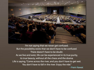 As we live and exist, life can be experienced in its true purity