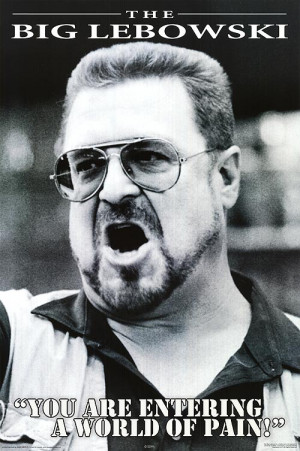 BIG LEBOWSKI POSTER ]