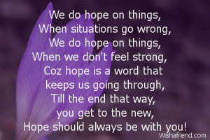 poems about hope poems about hope poems about hope