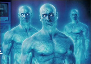 Billy Crudup als Dr. Manhattan © Paramount