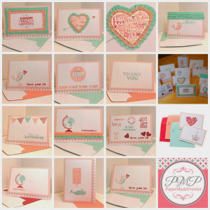 Sweet Sayings notecards