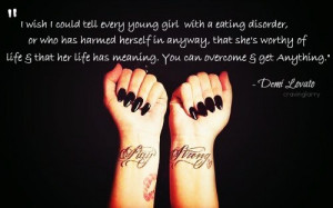 Demi lovato, quotes, sayings, girl, life, inspirational