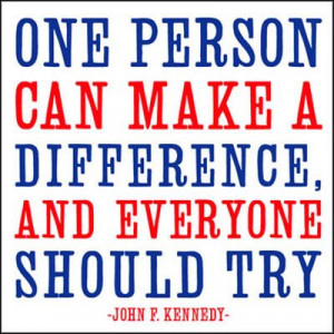 One of my favorite JFK quotes