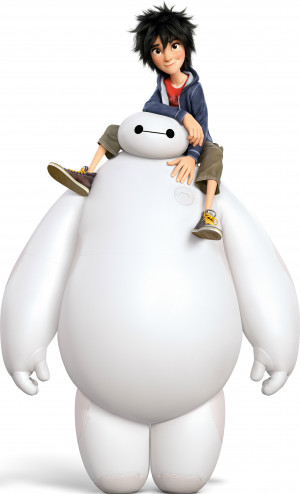 Big Hero 6 Hiro and Baymax (Hi-Res)