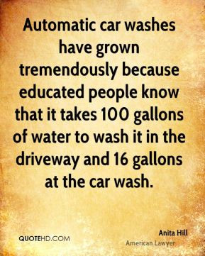 Automatic car washes have grown tremendously because educated people ...