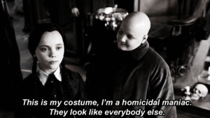 Wednesday Addams’ Halloween Costume