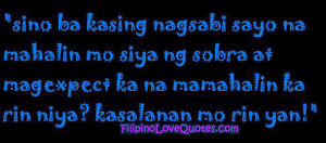 Tagalog Love Quotes Pagmamahal