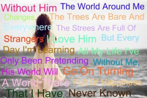 On My Own - Les Miserable