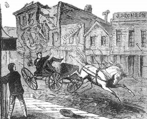 Illustration from first edition of ROUGHING IT