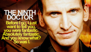 Christopher Eccleston; The Ninth Doctor