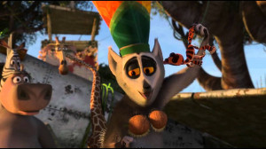 King Julien XIII, self-proclaimed Lord of the Lemurs. Madagascar.
