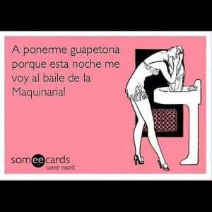 Nos Vamos Al Baile De La Maquinaria, La Reunion Y La Energia!