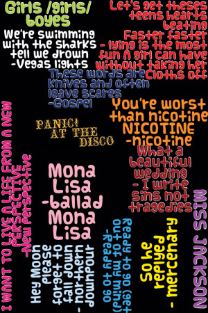 ... Results for: Panic At The Disco Northern Downpour Lyrics Metrolyrics